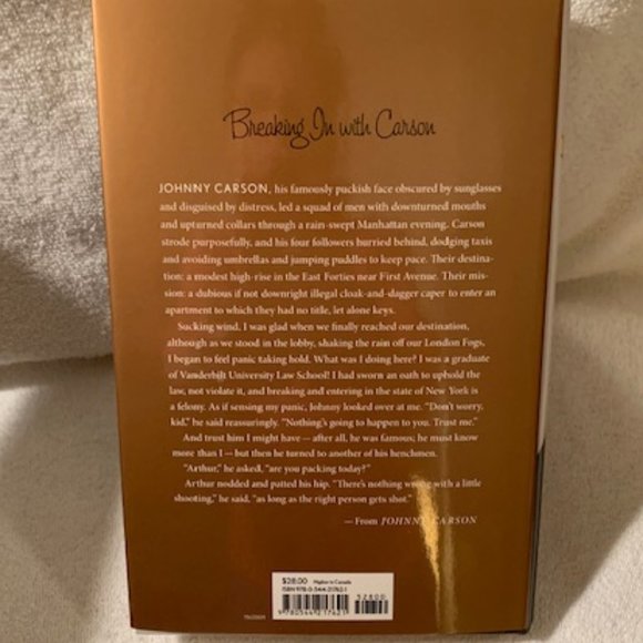 Biography of Johnny Carson by Henry Bushkin - Picture 2 of 4